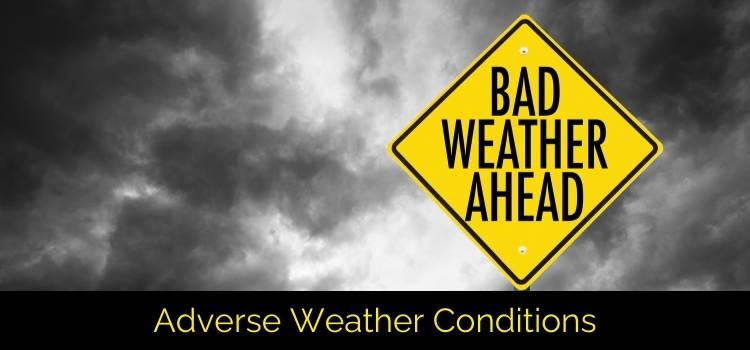 Road Construction Safety - Weather Conditions | Venture Plastics Distributors