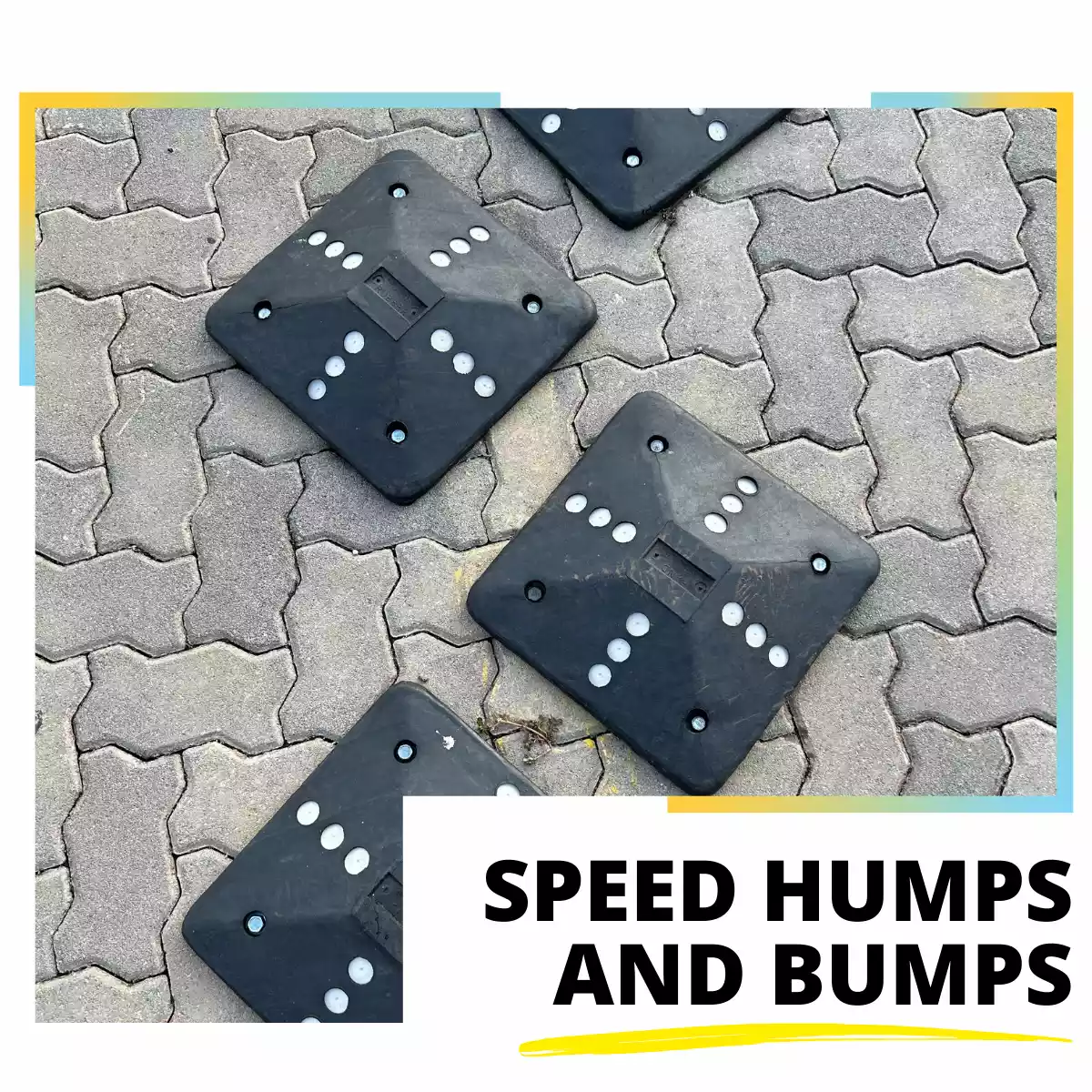 Road Safety Products - Pyramid Speed Humps | Venture Plastics Distributors