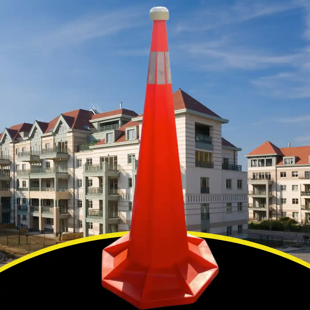 Versatile 1.8m Construction Cones | Venture Plastics Distributors